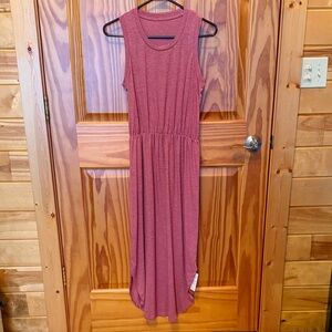 NWT Cupshe Sleeveless Rose Midi Dress